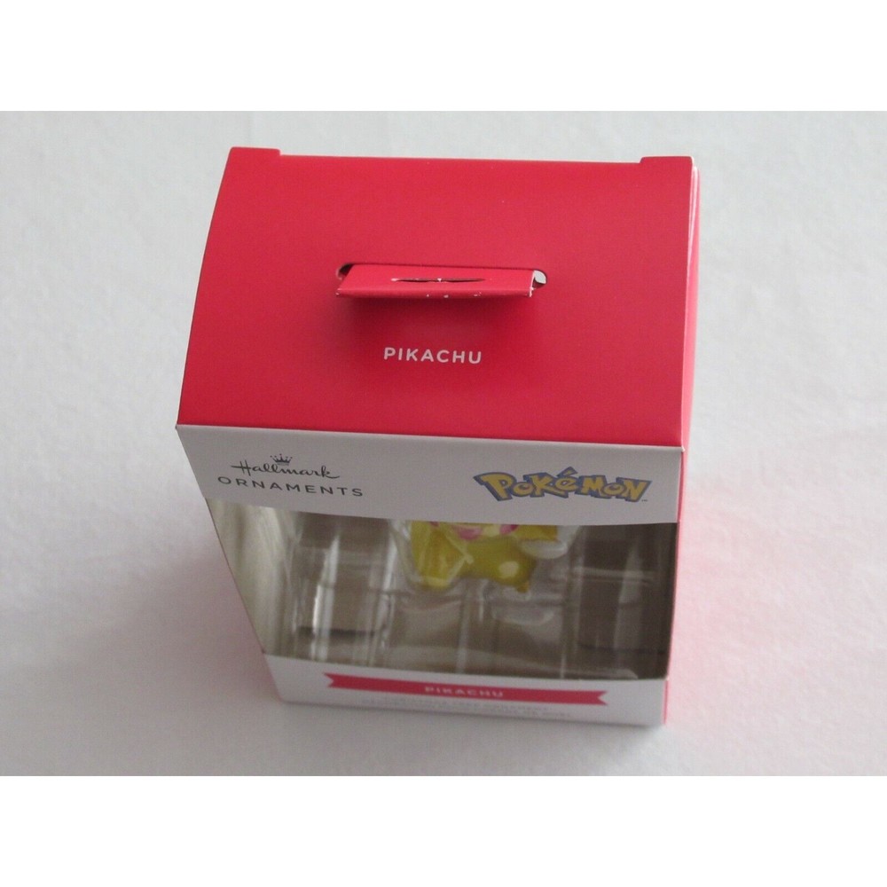 NEW 2021 Hallmark PIKACHU Pokemon Hanging Christmas Tree Ornament Walmart - Picture 8 of 11